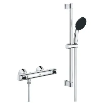 Dušas sistēma Grohe Precision Flow ar Termostatu Hromēta 34800001 Dušas sistēma Grohe Precision Flow ar Termostatu Hromēta 34800001