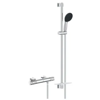 Dušas sistēma Grohe Precision Feel ar Termostatu Hromēts 34853001 Dušas sistēma Grohe Precision Feel ar Termostatu Hromēts 34853001
