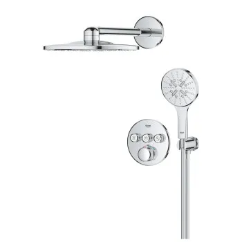 Dušas sistēma Grohe Grohtherm SmartControl SmartActive 310 Iebūvējams Hromēts 34863000 Dušas sistēma Grohe Grohtherm SmartControl SmartActive 310 Iebūvējams Hromēts 34863000