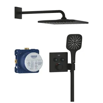 Dušas sistēma Grohe Grohtherm SmartControl  310 Cube iebūvējams Phantom black 34865KF0 Dušas sistēma Grohe Grohtherm SmartControl  310 Cube iebūvējams Phantom black 34865KF0