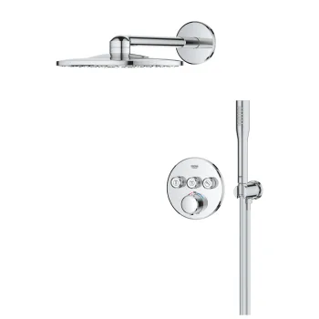 Dušas sistēma Grohe Precision SmartControl + Vitalio SmartActive 310 iebūvējams Hromēts 34874000 Dušas sistēma Grohe Precision SmartControl + Vitalio SmartActive 310 iebūvējams Hromēts 34874000