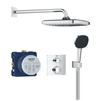 Dušas sistēma Grohe Precision Thermostat Vitalio Comfort 250 iebūvējama ar Termostatu Hromēta 34882000 Dušas sistēma Grohe Precision Thermostat Vitalio Comfort 250 iebūvējama ar Termostatu Hromēta 34882000