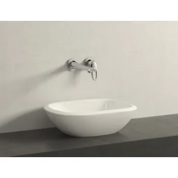 Vannas istabas izlietne Grohe Eurostyle PureGuard HyperClean uz virsmas 50x38cm Balta