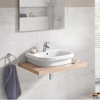 Vannas istabas izlietne Grohe Euro Ceramic 65x52cm Balta