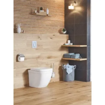 Piekaramais tualetes pods Grohe Euro Ceramic Rimless Triple Vortex bez vāka 39339000