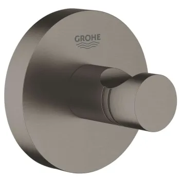 Drēbju pakaramais āķis GROHE Essentials StarLight® apdare, birstēts tumšais grafīts 40364AL1 Drēbju pakaramais āķis GROHE Essentials StarLight® apdare, birstēts tumšais grafīts 40364AL1
