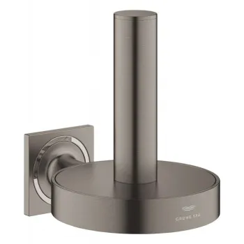Tualetes papīra turētājs Grohe Allure brushed hard graphite 40956AL1