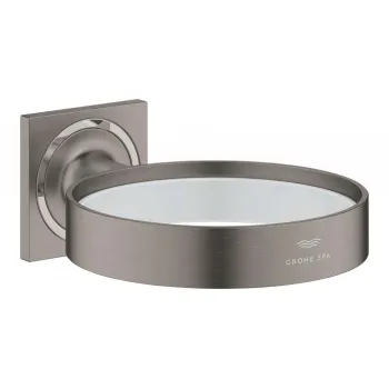 Glāzes turētājs  / Ziepju trauks Grohe Allure grafīts  40963AL1