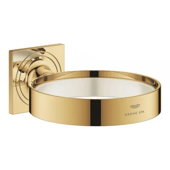 Glāzes turētājs / Ziepju trauks Grohe Allure Cool Sunrise 40963GL1