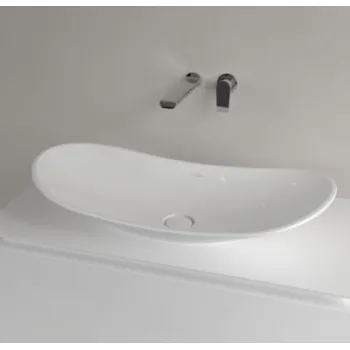 Vannas istabas izlietne Villeroy & Boch My Nature 81x41cm  uz virsmas, Balta