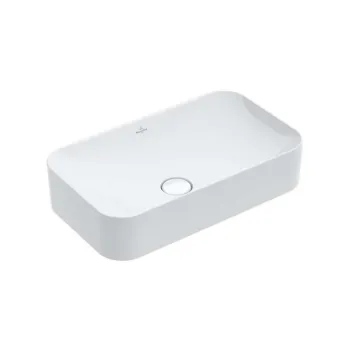 Vannas istabas izlietne Villeroy & Boch Finion 60x35cm uz virsmas, Balta