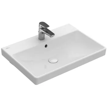 Vannas istabas izlietne Villeroy & Boch Avento 65x47cm ar CeramicPlus apdari, Balta 415865R1