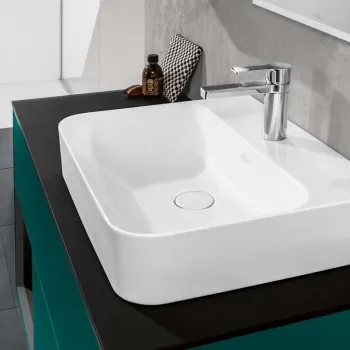 Vannas istabas izlietne Villeroy & Boch Finion 60x47cm, CeramicPlus apdare, Balta 41686CR1