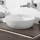 Vannas istabas izlietne Villeroy & Boch Artis CeramicPlus D43cm uz virsmas, Balta Vannas istabas izlietne Villeroy & Boch Artis CeramicPlus D43cm uz virsmas, Balta