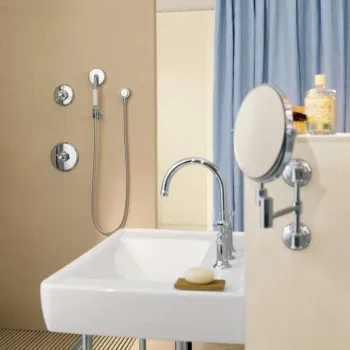 Kosmētikas spogulis Axor Montreux Izliekts, hroms 42090000