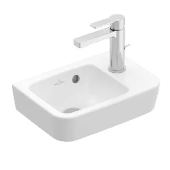 Vannas istabas izlietne Villeroy & Boch O.novo Compact 36x25cm, Labā puse, Balta 43433601