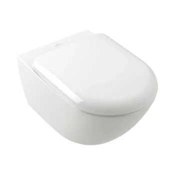Piekaramais pods Villeroy & Boch Antao CeramicPlus Rimfree TwistFlush skalošana, Bez Vāka, Balts 4674T0R1