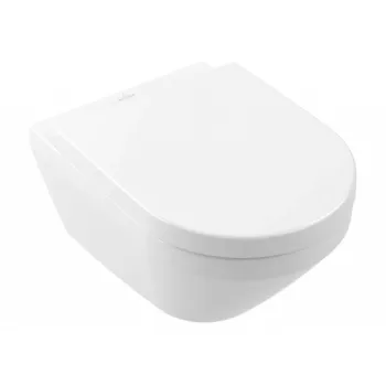 Piekaramais pods Villeroy & Boch Architectura DirectFlush, AntiBac, CeramicPlus, Rimless, bez vāka Balts 4694CLR1