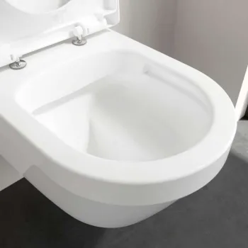 Piekaramais pods Villeroy & Boch Architectura, CeramicPlus Rimfree, Bez vāka, Balts 4694R0R1