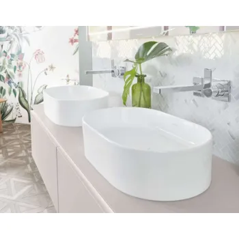 Vannas istabas izlietne Villeroy & Boch Collaro uz virsmas, Balta