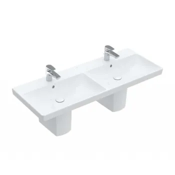 Vannas istabas izlietne Villeroy & Boch Avento 120x47cm, Dubultā, Balta 4A23CK01
