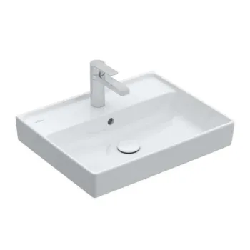 Vannas istabas izlietne Villeroy & Boch Avento Collaro 55x44 cm, TitanCeram keramika, Balta 4A335501