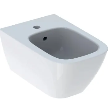 Piekaramais Bide Geberit Smyle Squareo Balts