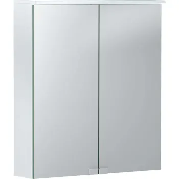 Spoguļskapītis Geberit Option 60x68x18cm ar Apgaismojumu Balts 500.273.00.1