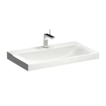 Vannas istabas izlietne Geberit Xeno 2 ar KeraTect 90x48cm Balta 500.531.01.1 Vannas istabas izlietne Geberit Xeno 2 ar KeraTect 90x48cm Balta 500.531.01.1