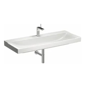 Vannas istabas izlietne Geberit Xeno 2 ar KeraTect 120x48cm Balta 500.551.01.1 Vannas istabas izlietne Geberit Xeno 2 ar KeraTect 120x48cm Balta 500.551.01.1