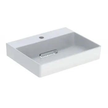 Vannas istabas izlietne Geberit ONE KeraTect 50x41x14cm slēpta pārplūde, Balta 505.019.00.1 Vannas istabas izlietne Geberit ONE KeraTect 50x41x14cm slēpta pārplūde, Balta 505.019.00.1