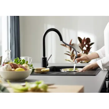 Virtuves maisītājs BLANCO MIDA-S Anthracite HD 521455