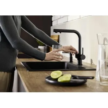 Virtuves maisītājs BLANCO FONTAS-S II Melns Matēts HD (filter) 526672