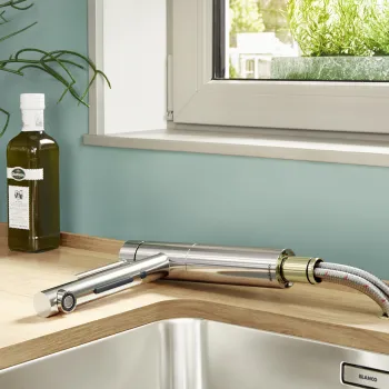 Virtuves maisītājs BLANCO ALTA-S-F II TP HP CHR 527557 hromēts