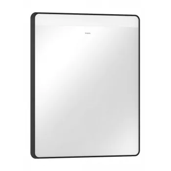 Vannas istabas spogulis Hansgrohe Xarita Lite Q ar LED apgaismojumu, 70x60cm, Melns matēts  54957670