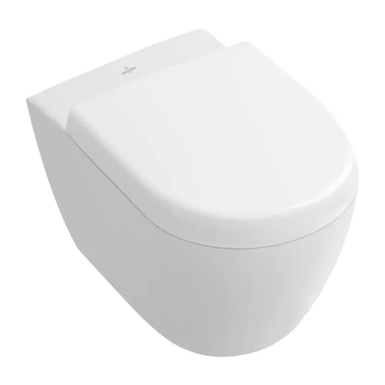 Подвесной унитаз Villeroy & Boch Subway 2.0 DirectFlush Rimless без крышки белый