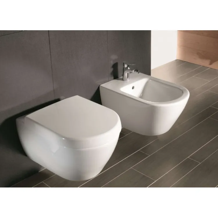 Подвесной унитаз Villeroy & Boch Subway 2.0 DirectFlush Rimless без крышки белый