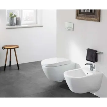Piekaramais pods Villeroy & Boch Subway 2.0 DirectFlush, AntiBac, CeramicPlus Rimless bez vāka balts 5614R0T2