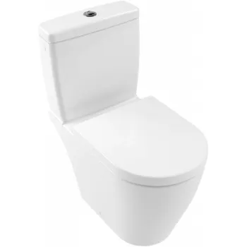 Tualetes pods Villeroy & Boch Avento DirectFlush Rimfree AquaReduct skalošana, CeramicPlus, Bez Tvernes, Bez vāka, Balts 5644R0R1