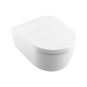 Piekaramais pods Villeroy & Boch Avento DirectFlush Rimless ar SoftClose vāku, balts 5656HR01