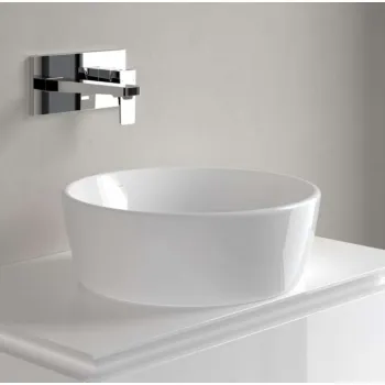 Vannas istabas izlietne Villeroy & Boch Architectura D45, CeramicPlus apdare, Uz Virsmas, Balta 5A2545R1