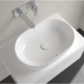 Vannas istabas izlietne Villeroy & Boch Architectura uz virsmas 60x40cm, Balta