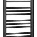 Dvieļu žāvētājs / Radiators Bruckner ALBRECHT 500x1570mm, Melns Matēts 600.115.6