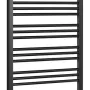 Dvieļu žāvētājs / Radiators Bruckner ALBRECHT 600x1570mm, Melns Matēts 600.118.6