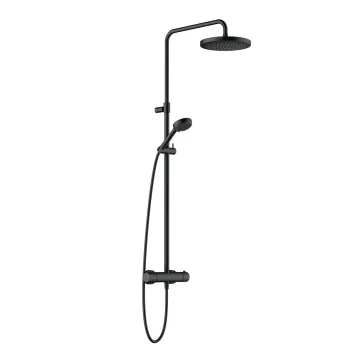 Dušas sistēma Kludi LOGO ar Termostatu Melna 6808239-00