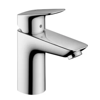 Vannas istabas izlietnes maisītājs Hansgrohe Logis 100 CoolStart ar pop un izplūdi 71102000 Hromēts