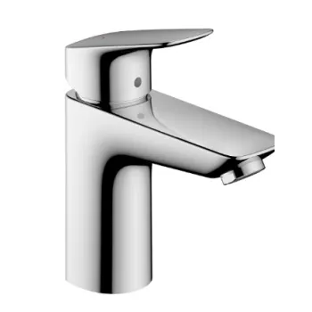 Vannas istabas izlietnes maisītājs Hansgrohe Logis 100 ar pop up izplūdi 71171000 Hromēts