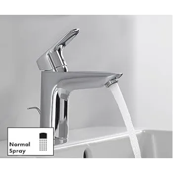Vannas istabas izlietnes maisītājs Hansgrohe Logis 100 ar pop up izplūdi 71171000 Hromēts