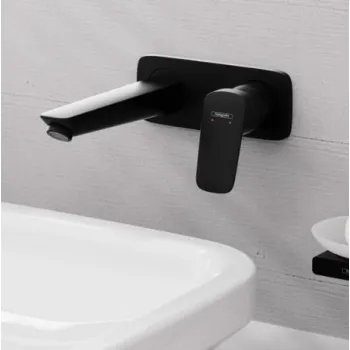 Vannas istabas izlietnes maisītājs Hansgrohe Logis iebūvējams 71220670 Melns matēts