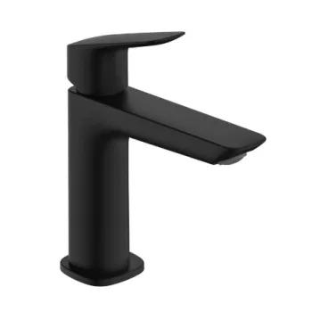 Izlietnes maisītājs Hansgrohe Logis 110 Fine CoolStart Ar pop un izplūdi 71254670 Melns Matēts